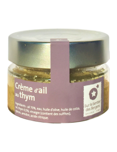 Crème d'ail au thym 90g